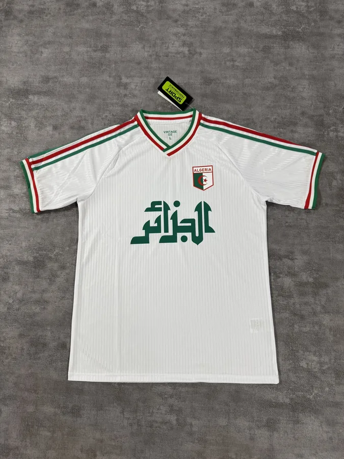 2026 Algerian Special Edition White S-4XL