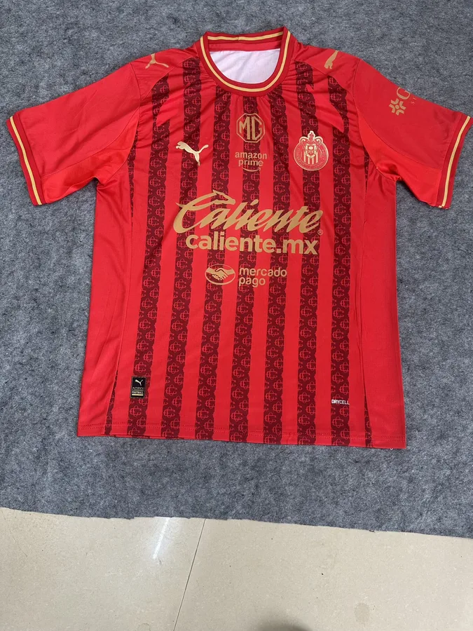 25/26 Chivas Regal Fourth Away Game Red S-4XL — photo 4