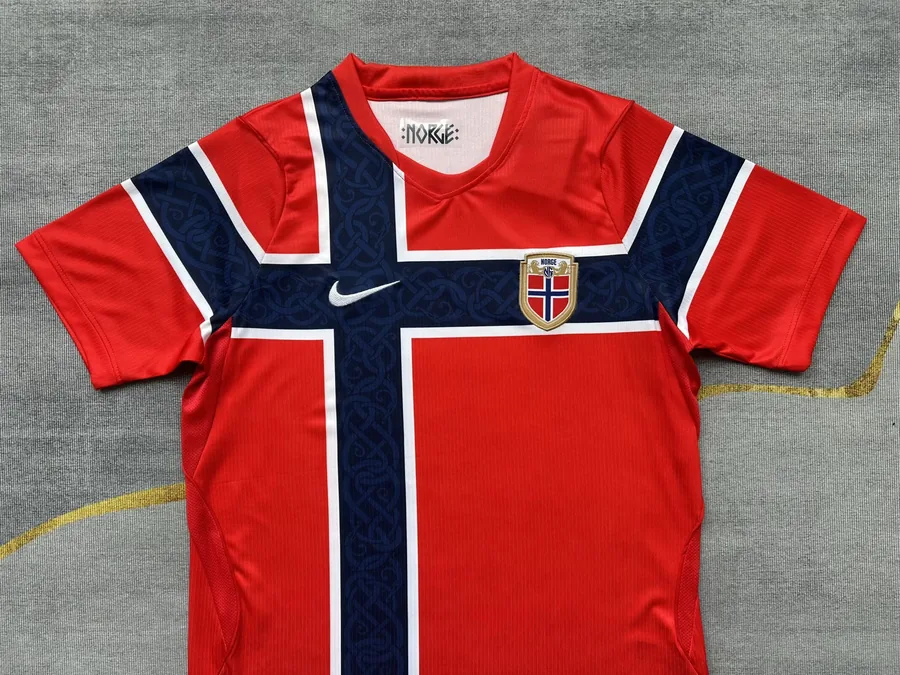 2026 World Cup Norway Soccer Jersey Home — photo 2