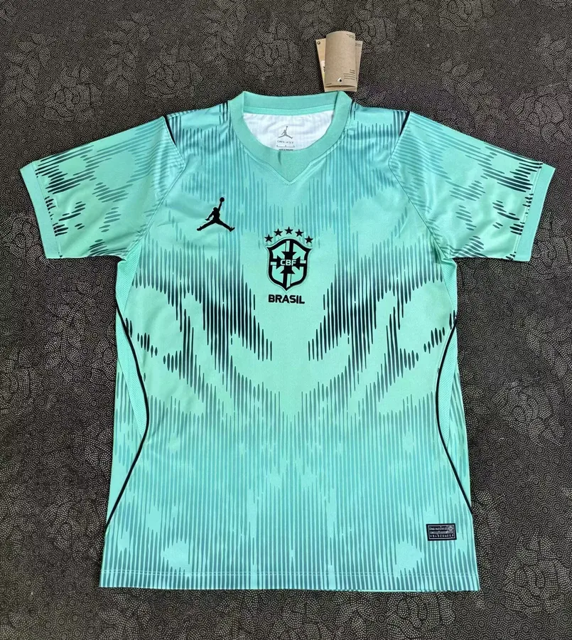 26/27 Brazilian goalkeeper Blue S-4XL — photo 3