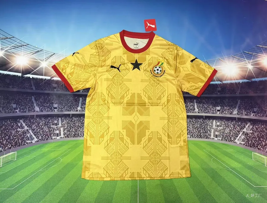 26/27 Ghana Special Edition Yellow S-4XL