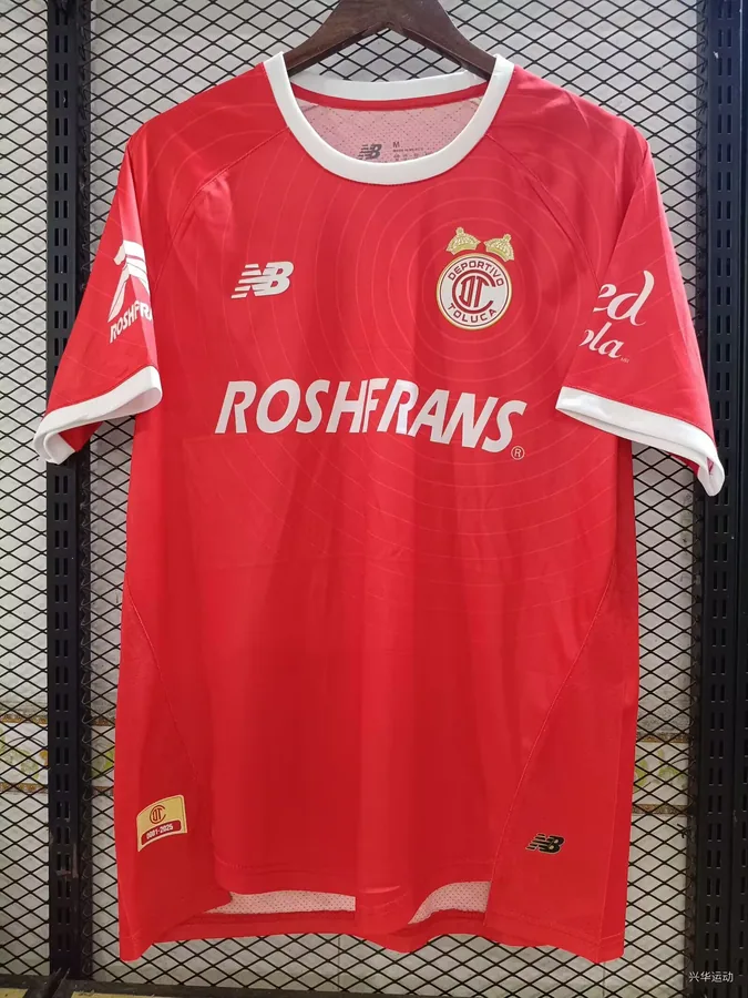 26/27  Toluca Home Game S-4XL