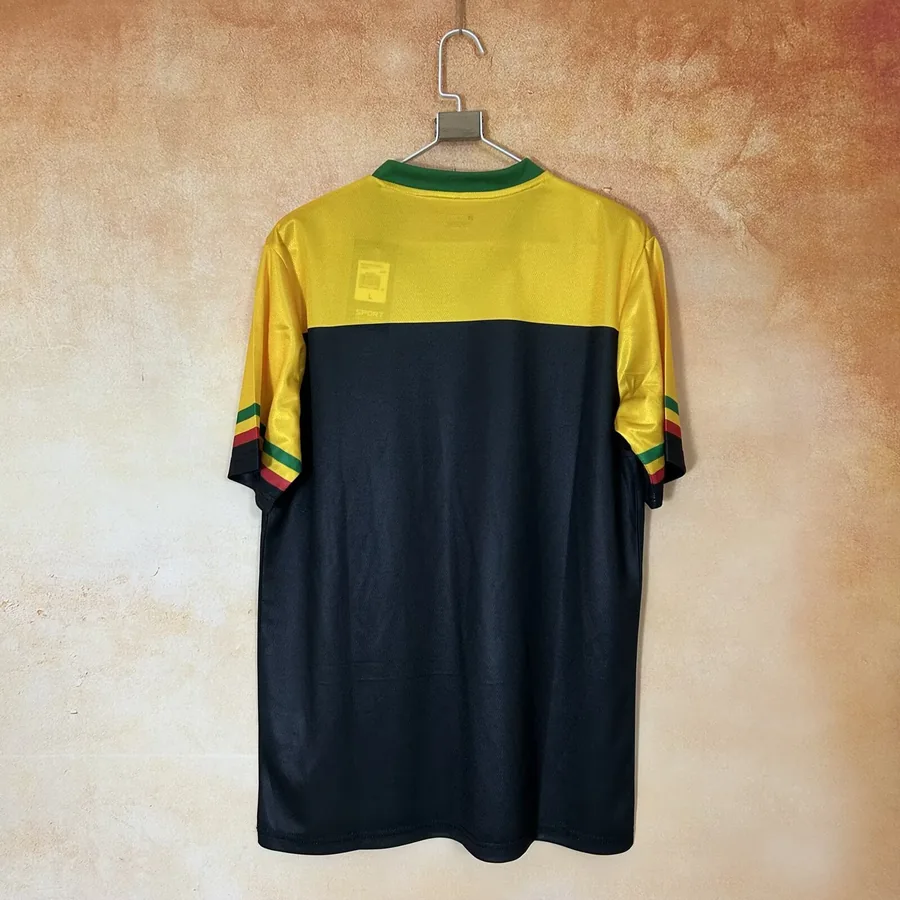 26/27 Ghana Yellow-Black-Green Collar Size S-2XL — photo 2