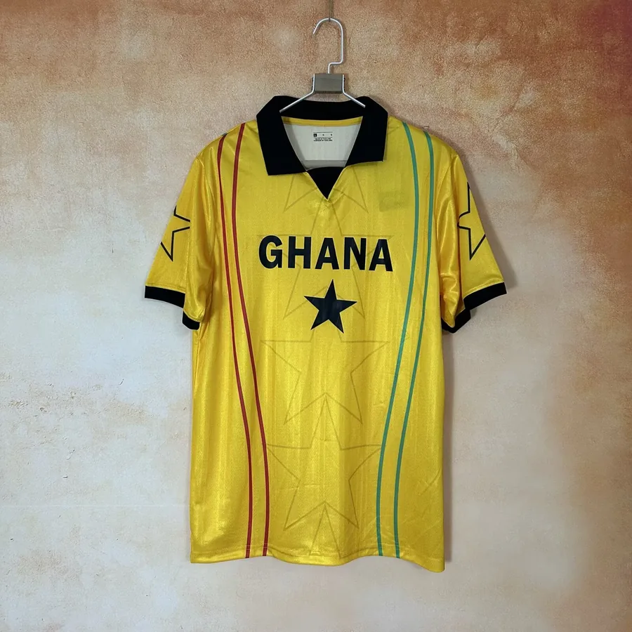 26/27 Ghana Yellow and Black Collar Version M-2XL — photo 2