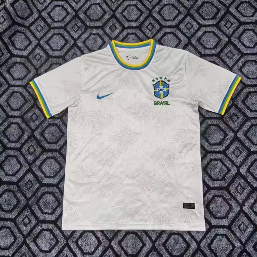 26-27 Brazilian Leaf White S-2XL