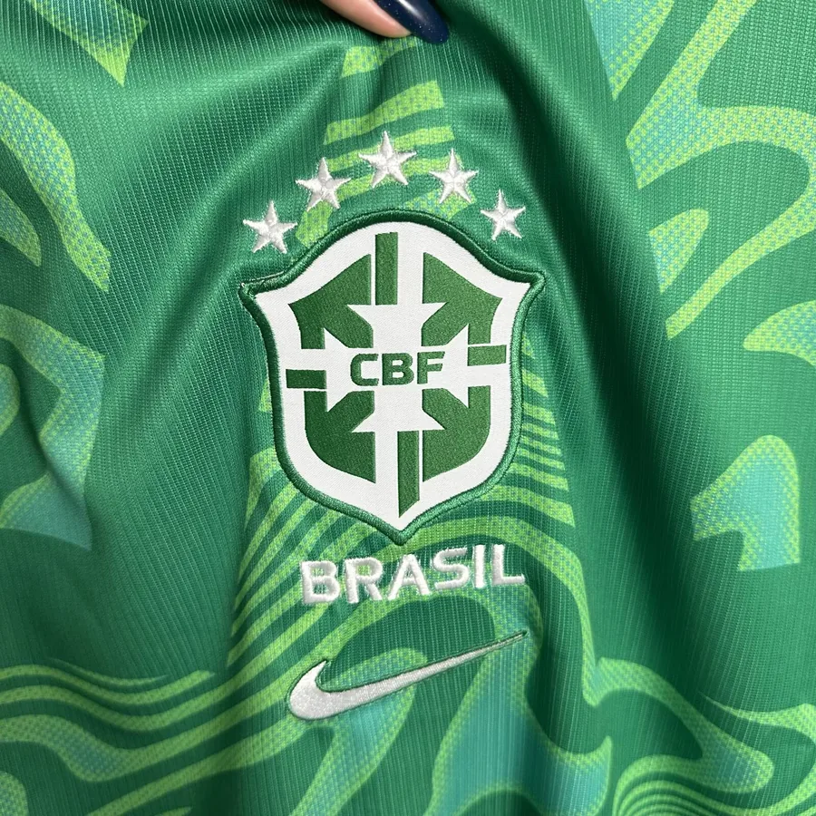26/27 Brazilian goalkeeper, green S-2XL — photo 2