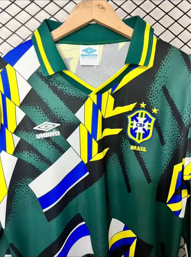 1994 World Cup Brazilian long-sleeved goalkeeper S - 2XL