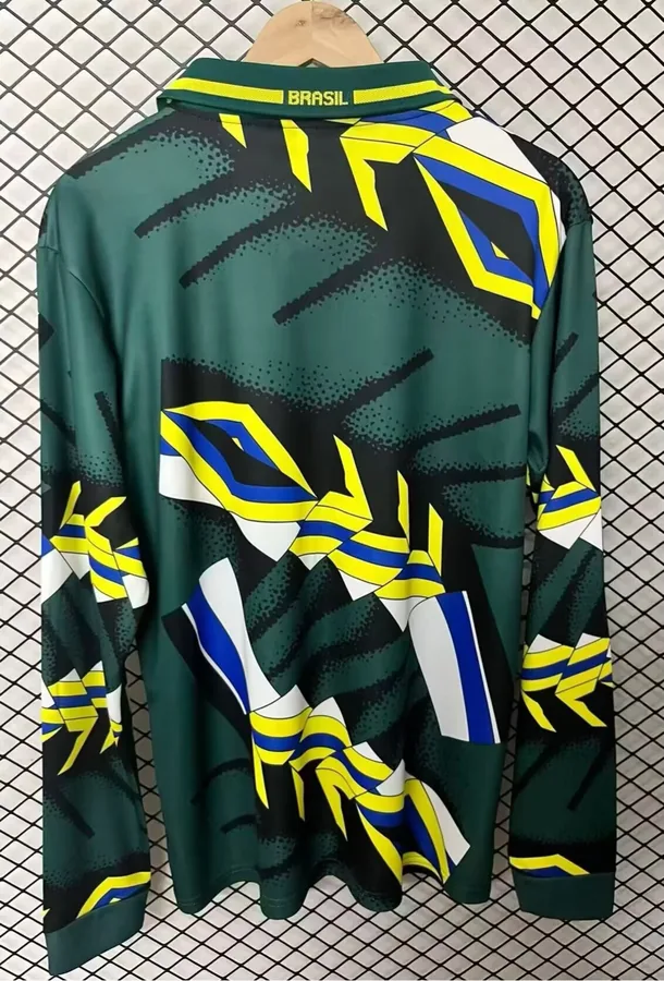 1994 World Cup Brazilian long-sleeved goalkeeper S - 2XL — photo 2