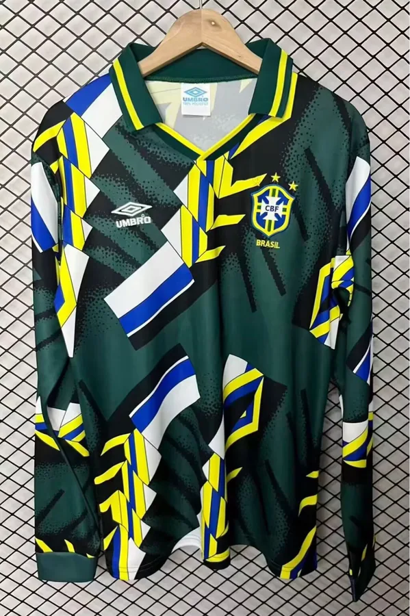 1994 World Cup Brazilian long-sleeved goalkeeper S - 2XL — photo 3
