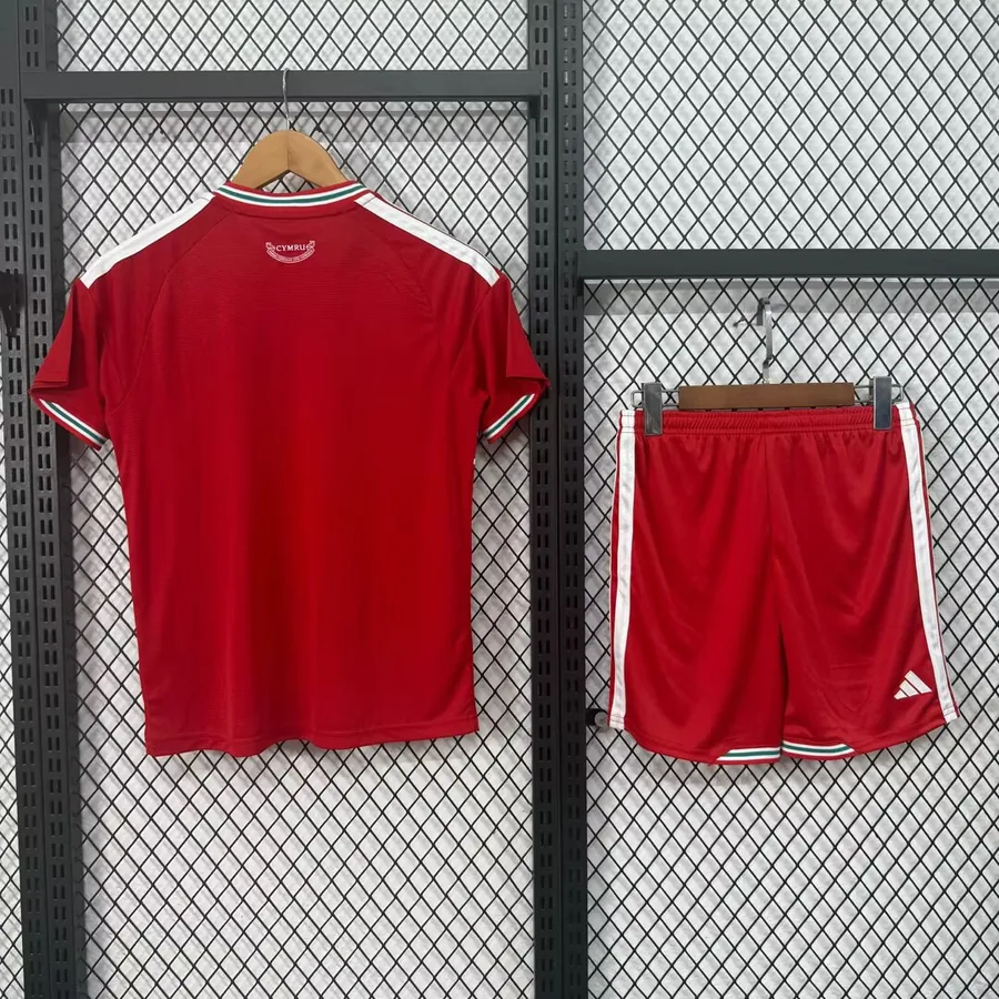 2026 Kids Wales Soccer Jersey Home — photo 2