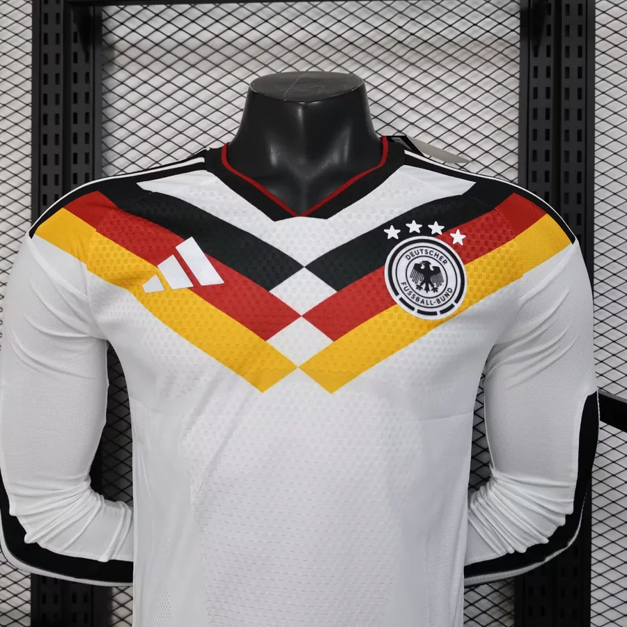 2026 Player Germany Long Sleeve Soccer Jersey Home