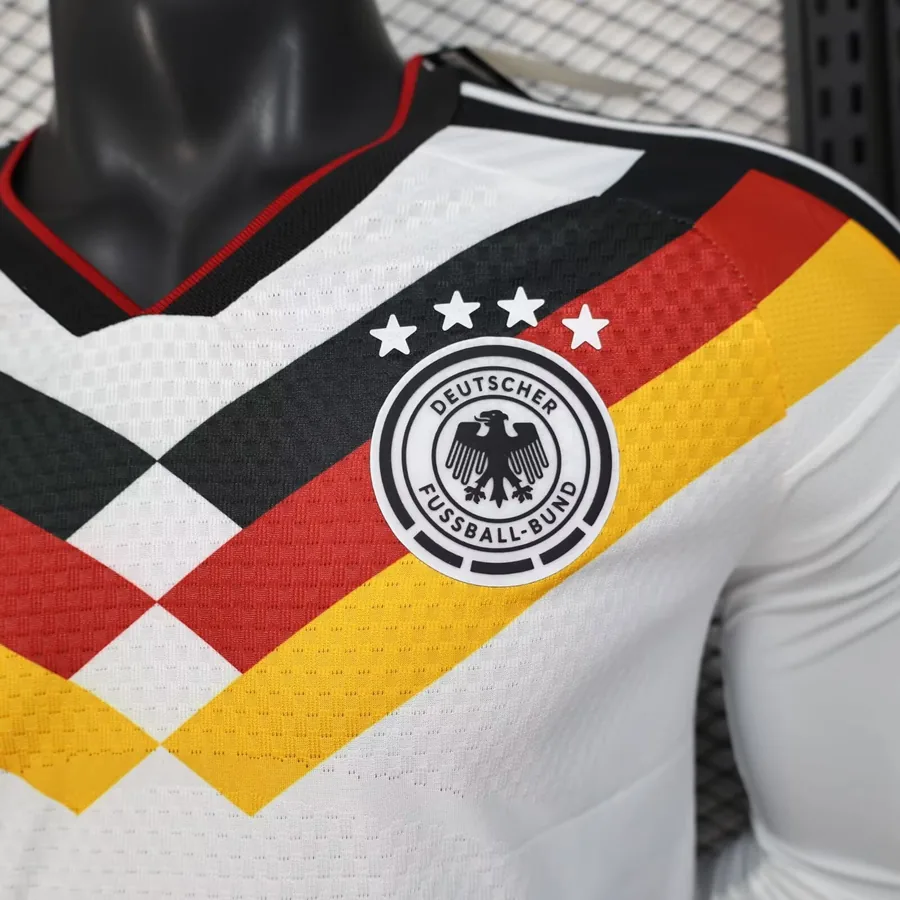 2026 Player Germany Long Sleeve Soccer Jersey Home — photo 2