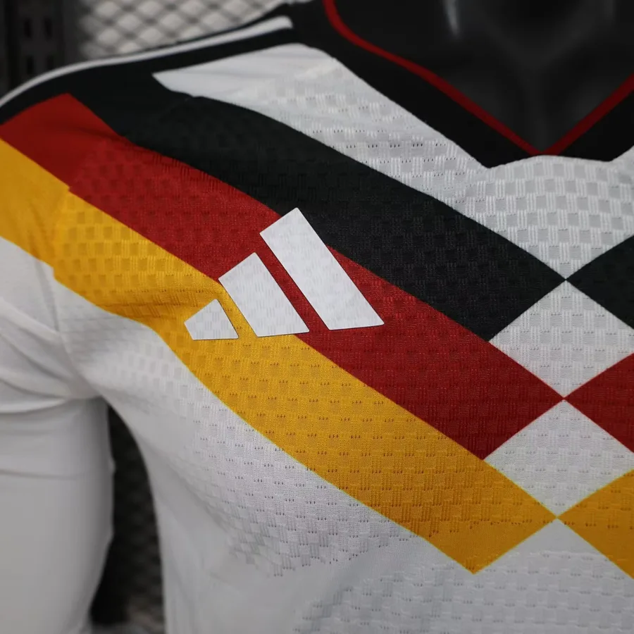2026 Player Germany Long Sleeve Soccer Jersey Home — photo 3