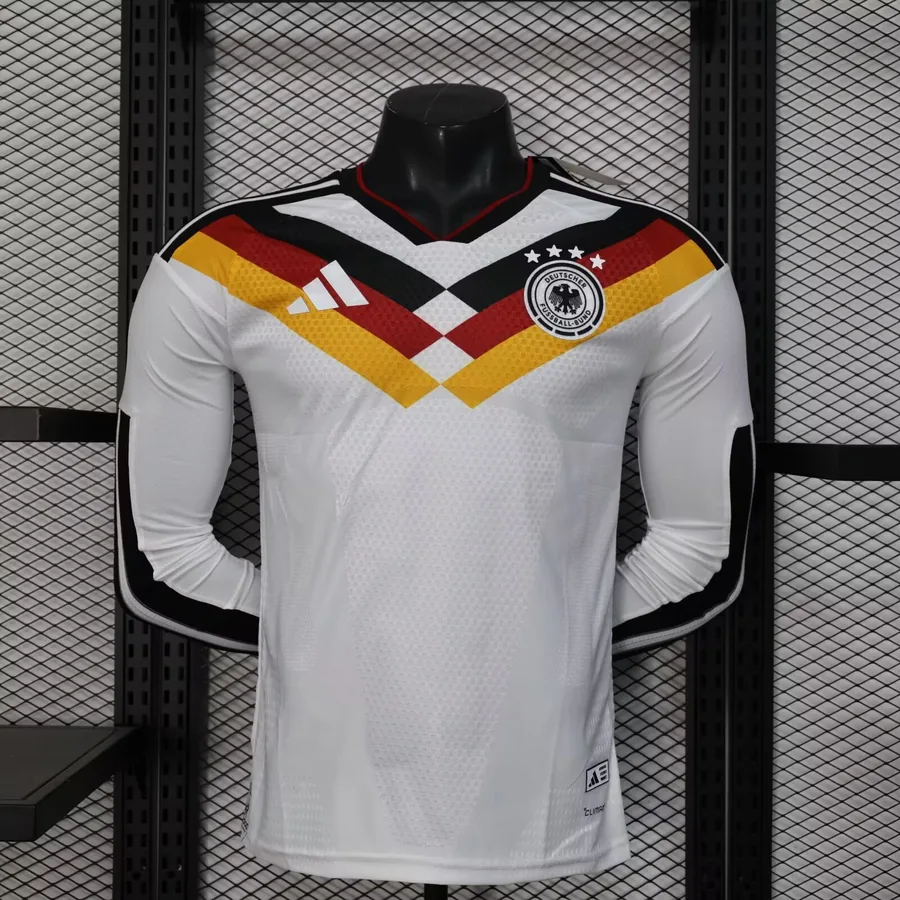2026 Player Germany Long Sleeve Soccer Jersey Home — photo 8