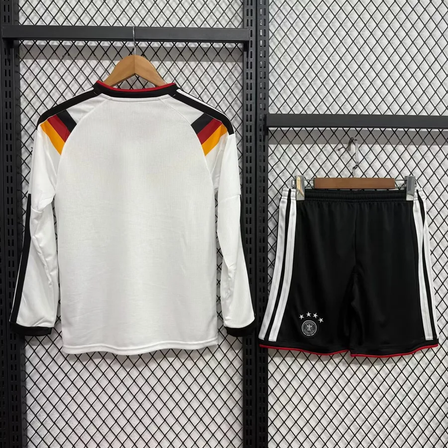 2026 Kids Germany Long Sleeve Soccer Jersey Home — photo 2