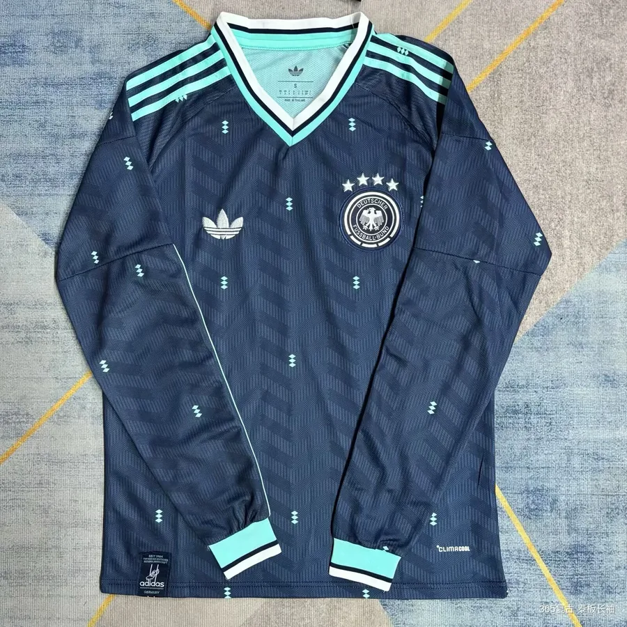 2026 World Cup Germany Long Sleeve Soccer Jersey Away