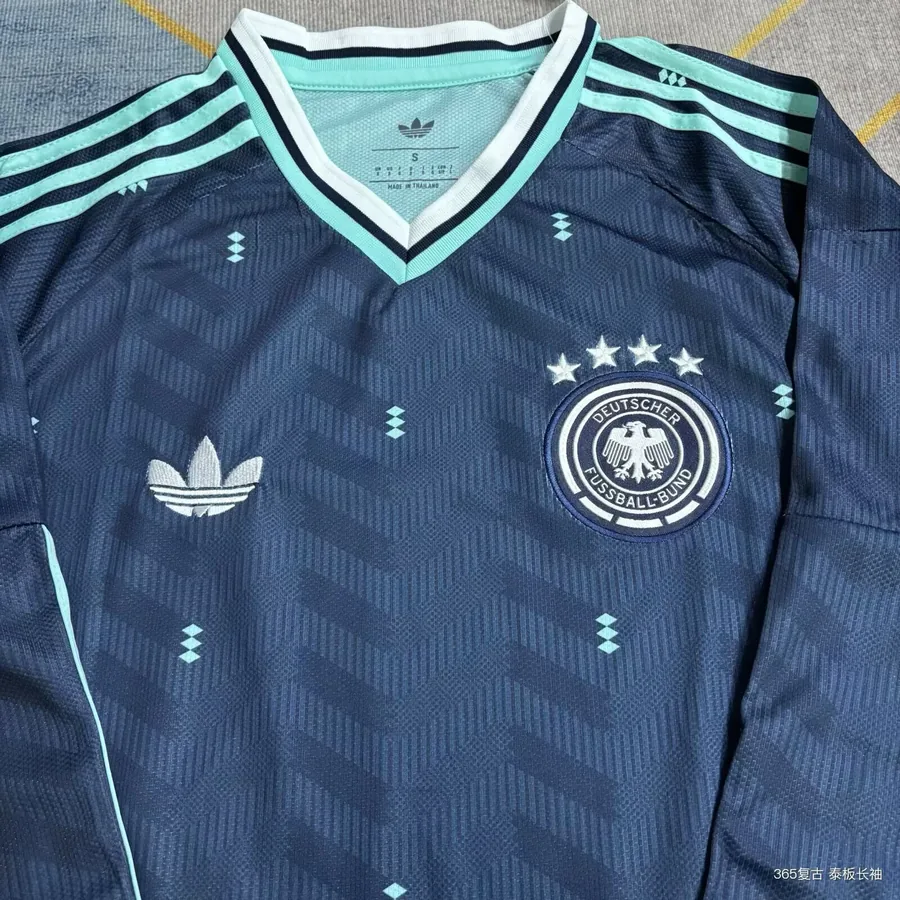 2026 World Cup Germany Long Sleeve Soccer Jersey Away — photo 2