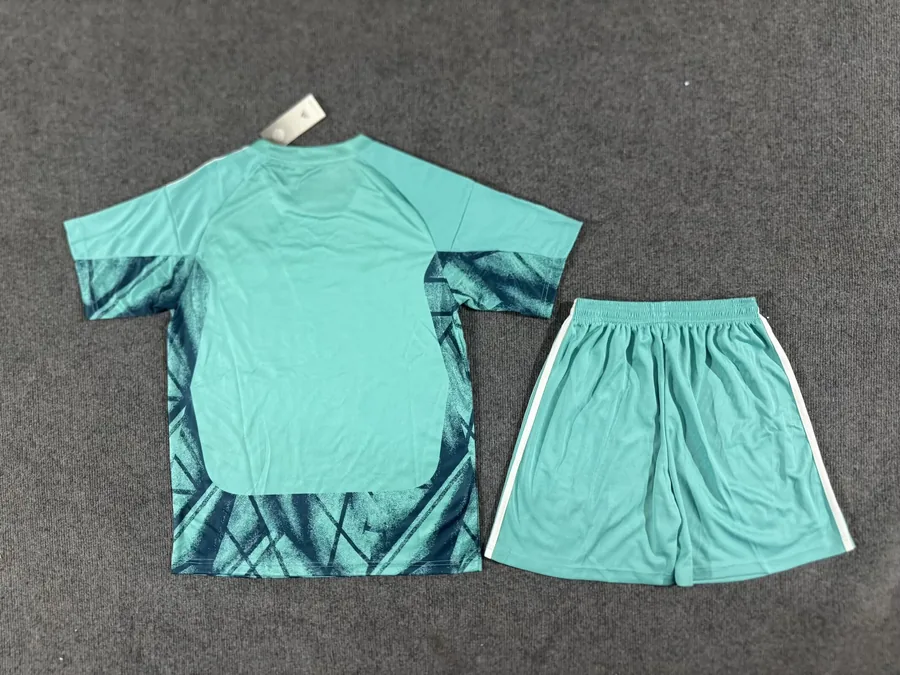 2026 Kids Germany Green Goalkeeper Soccer Jersey — photo 2
