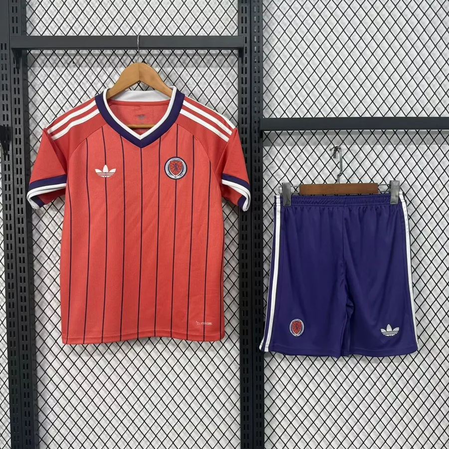 2026 Kids Scotland Soccer Jersey Away