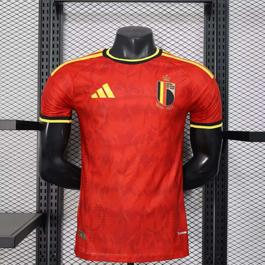 2026 Player Version Belgium Soccer Jersey Home