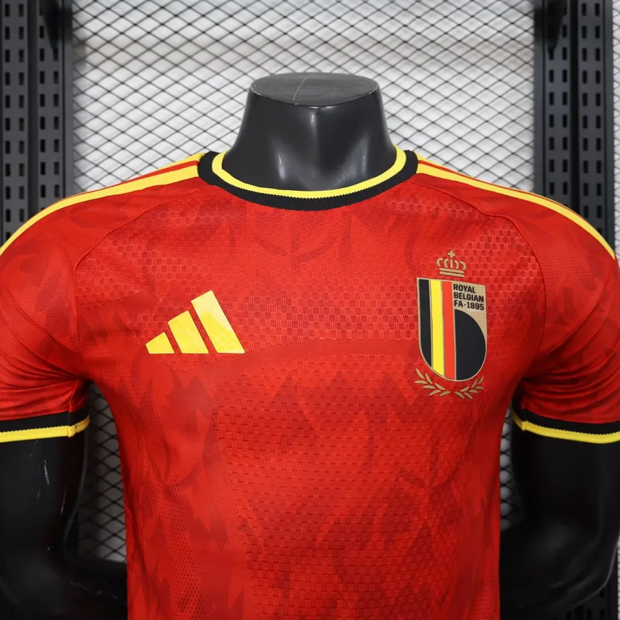 2026 Player Version Belgium Soccer Jersey Home — photo 2