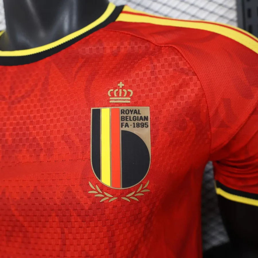 2026 Player Version Belgium Soccer Jersey Home — photo 3