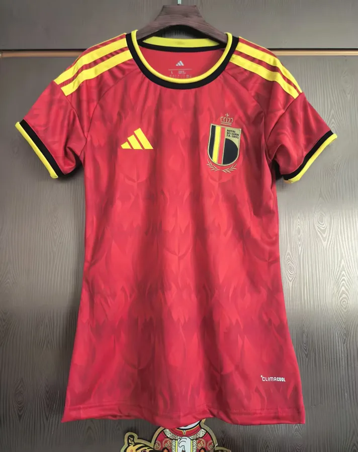 2025 Women Belgium Soccer Jersey Home