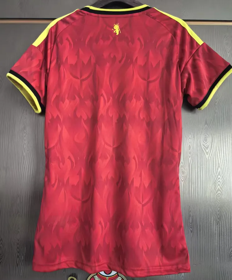 2025 Women Belgium Soccer Jersey Home — photo 2