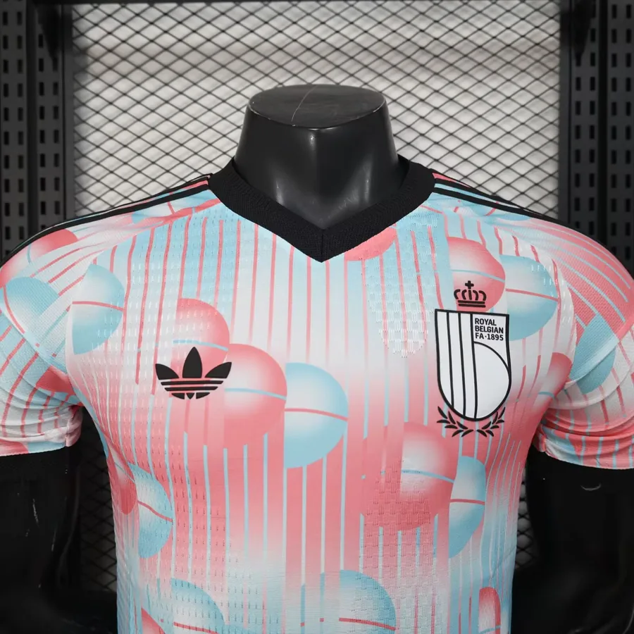2026 World Cup Player Version Belgium Soccer Jersey Away — photo 2