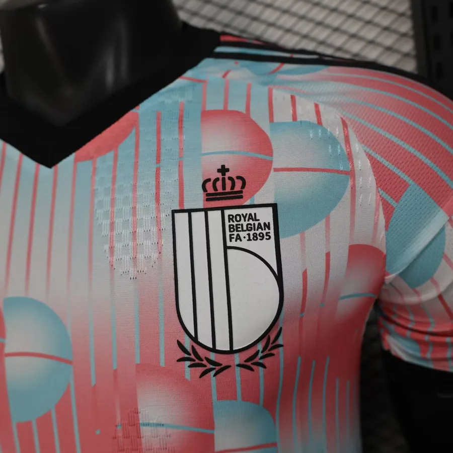 2026 World Cup Player Version Belgium Soccer Jersey Away — photo 3