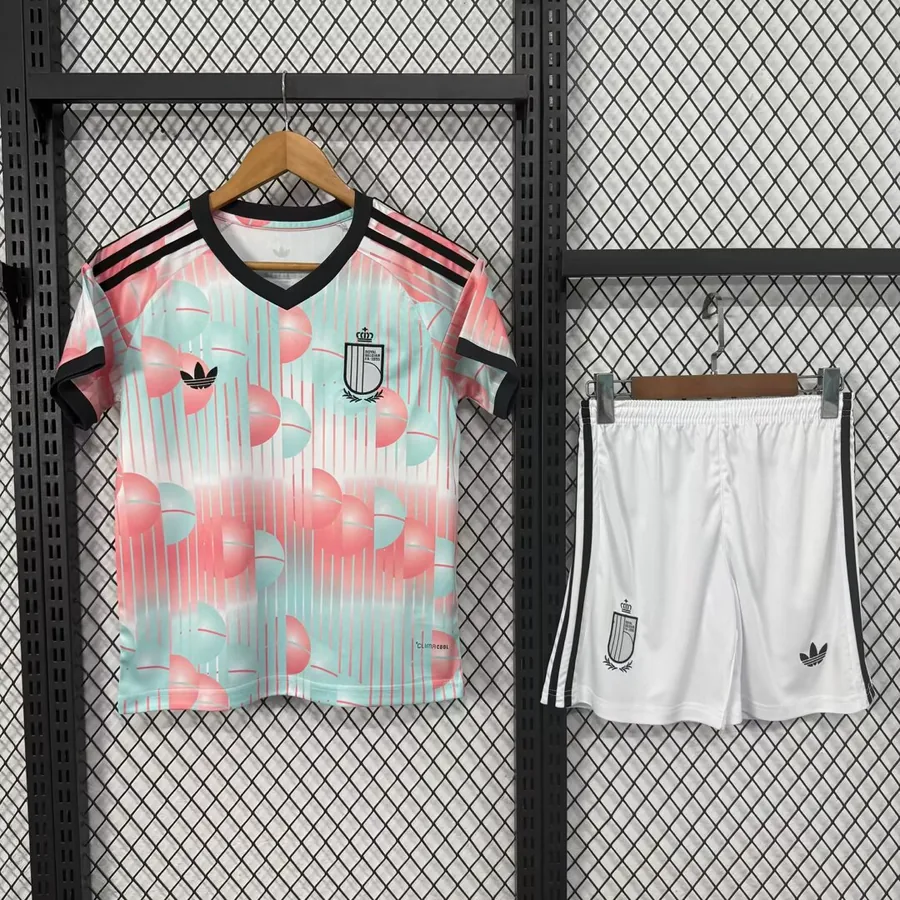 2026 Kids World Cup Belgium Soccer Jersey Away