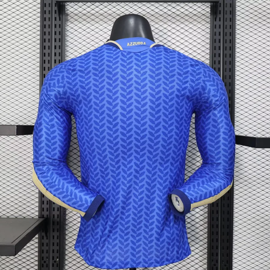 2026 Player Italy Long Sleeves Soccer Jersey Home — photo 8