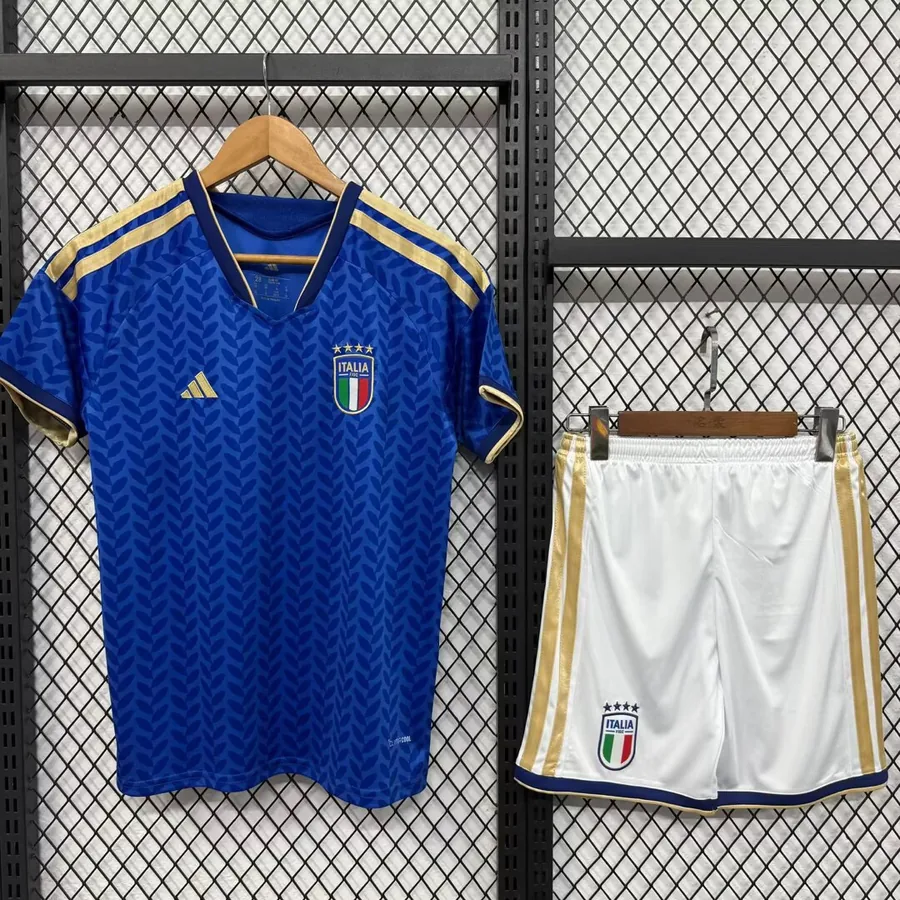 2026 Kids Italy Soccer Jersey Home