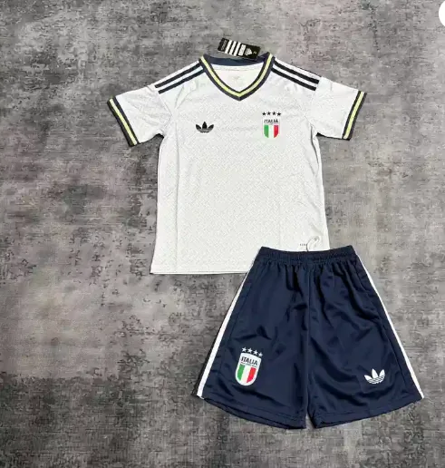 2026 Kids Italy Soccer Jersey Away — photo 7