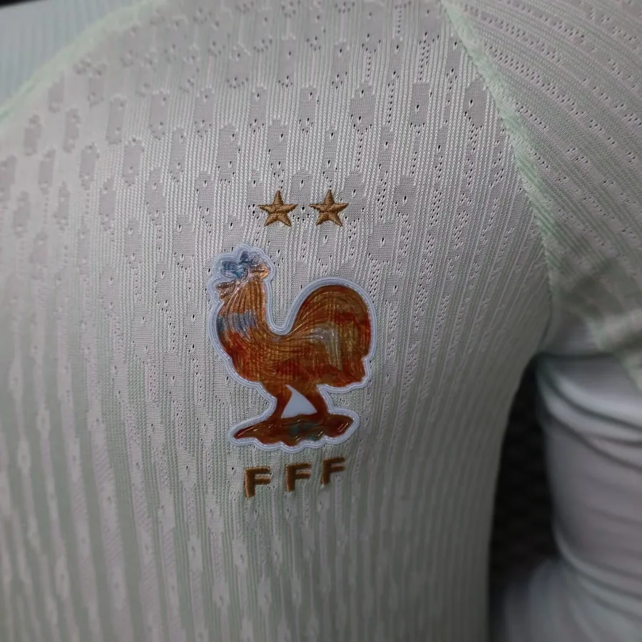 2026 Player France Long Sleeves Soccer Jersey Away — photo 3