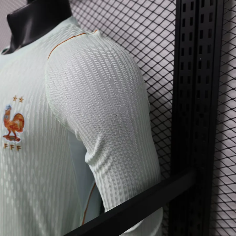2026 Player France Long Sleeves Soccer Jersey Away — photo 5