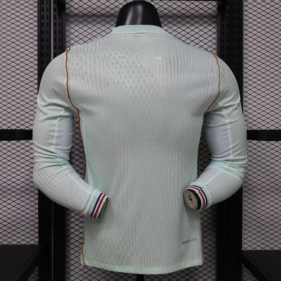 2026 Player France Long Sleeves Soccer Jersey Away — photo 7