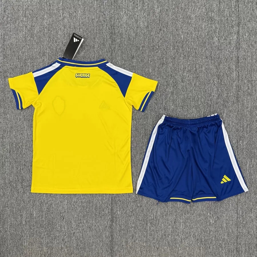 2026 Kids Sweden Soccer Jersey Home — photo 2