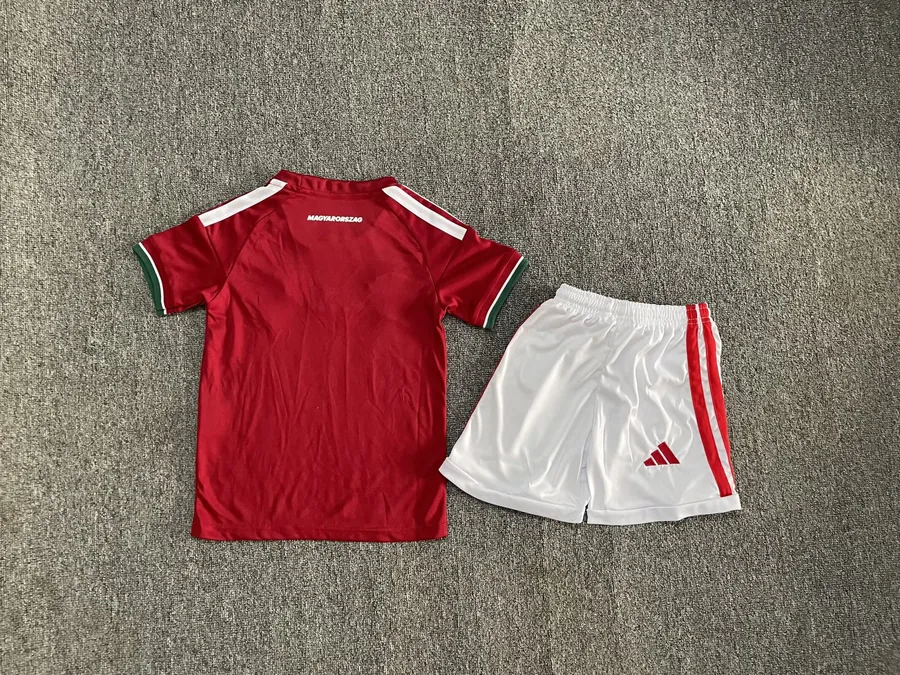 2026 Kids Hungary Soccer Jersey Home — photo 2