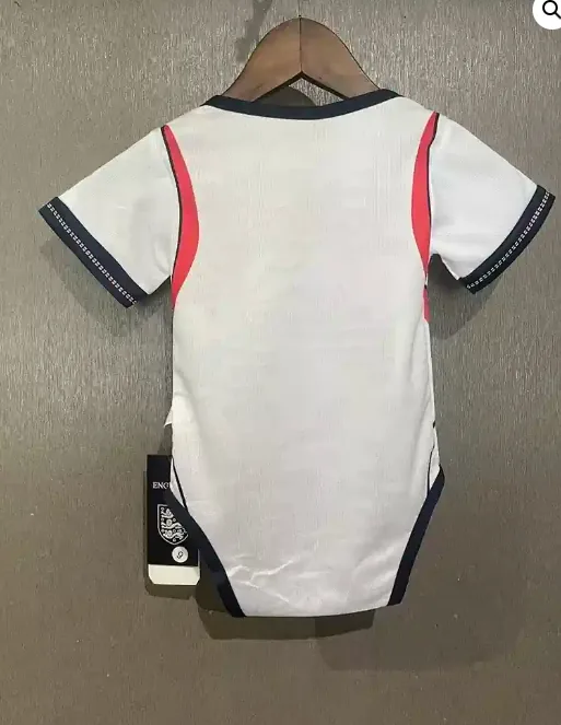 2026 World Cup Baby England Soccer Jersey Home — photo 2