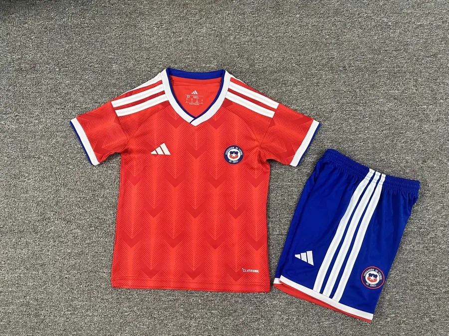 2026 kids Chile Soccer Jersey Home