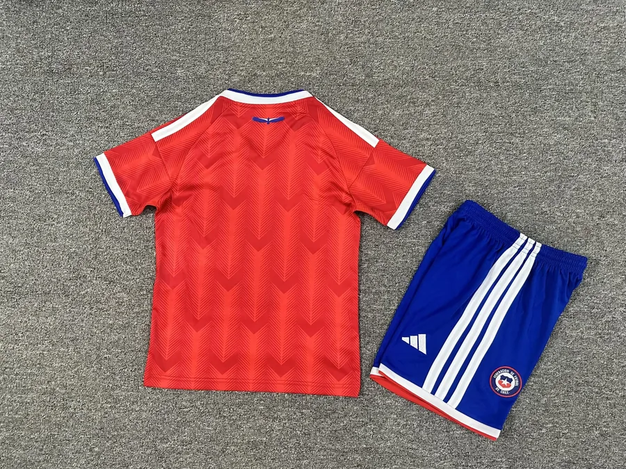 2026 kids Chile Soccer Jersey Home — photo 2
