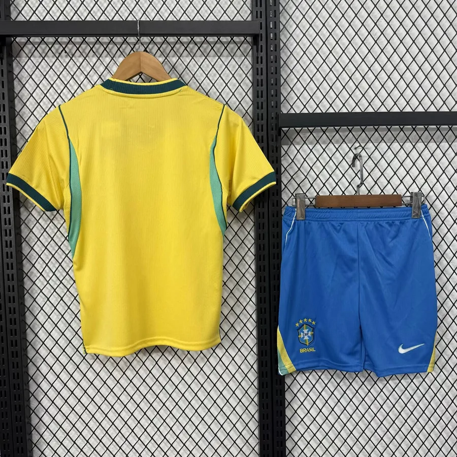 2026 World Cup Kids Brazil Soccer Jersey Home — photo 2