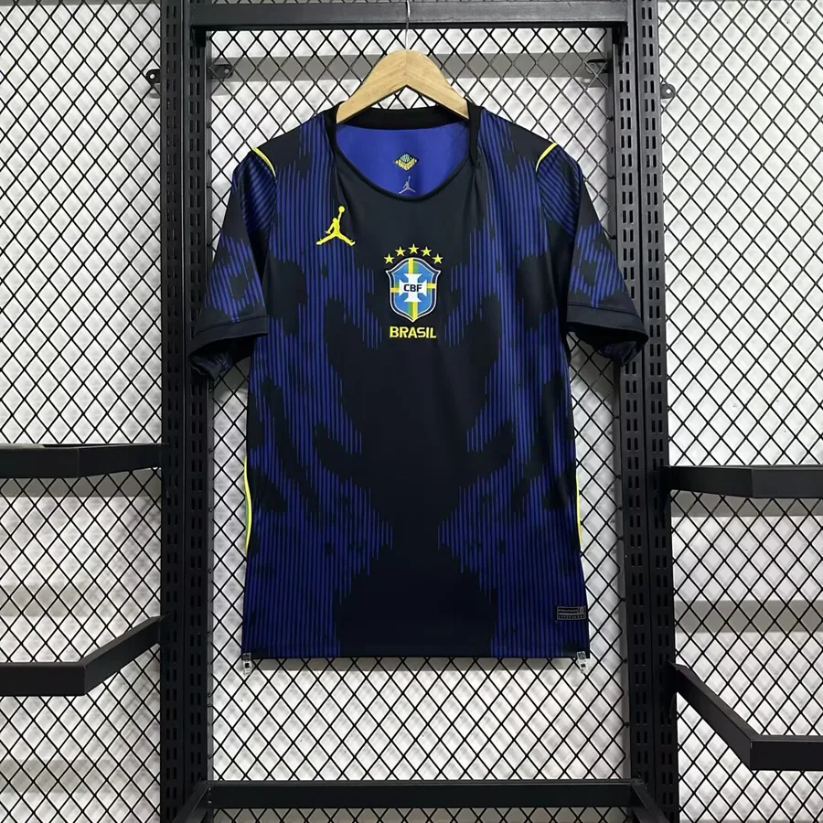 2026 Brazil Soccer Jersey Away Customization