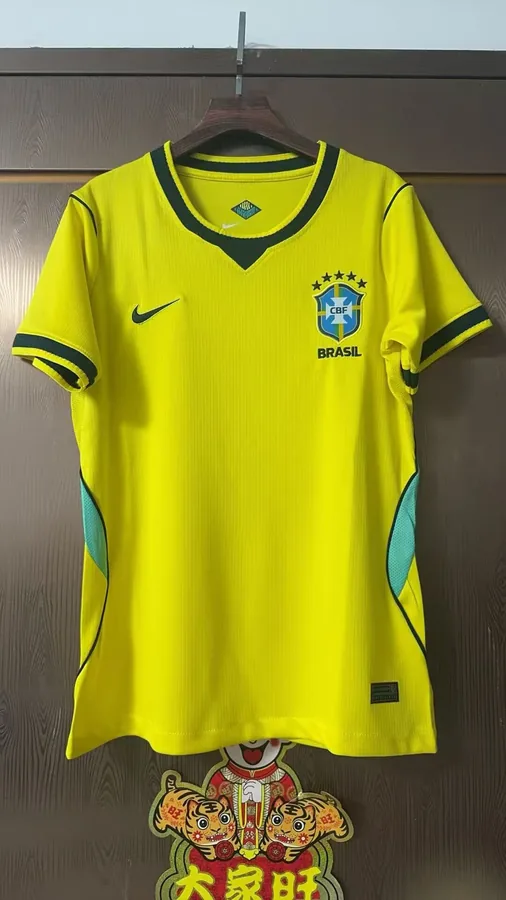 2026 Women Brazil Soccer Jersey Home