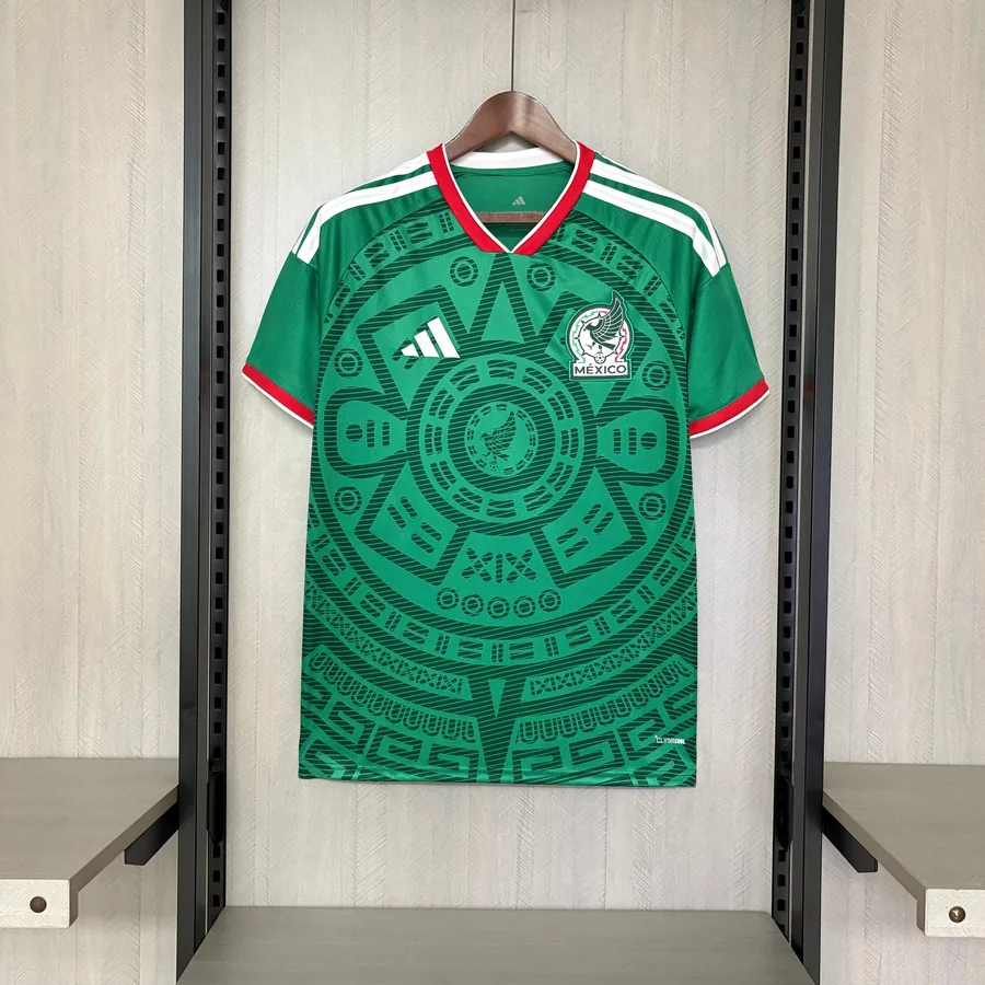 2026 Mexico Green Soccer Jersey Home — photo 3