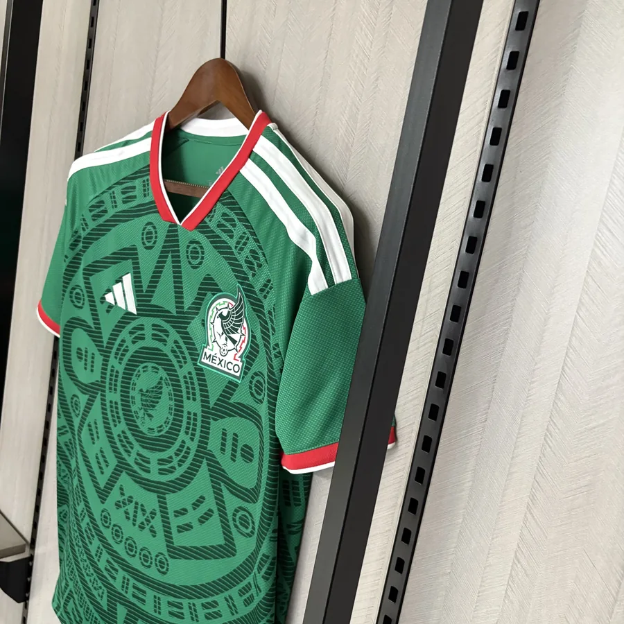 2026 Mexico Green Soccer Jersey Home — photo 4