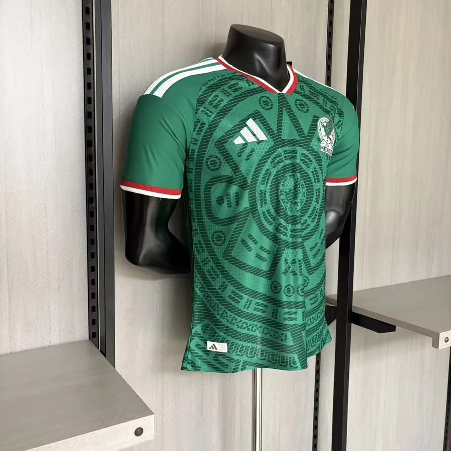 2026 Player Mexico Soccer Jersey Home-S-2XL — photo 7
