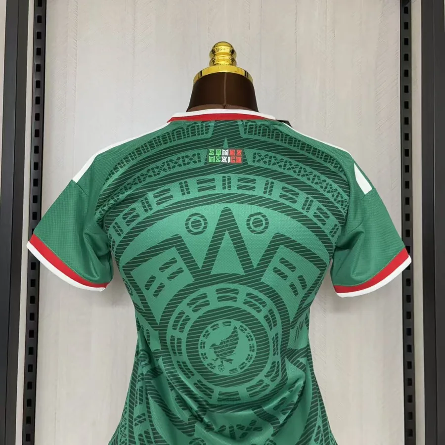 2026 Womens Mexico Green Soccer Jersey Home