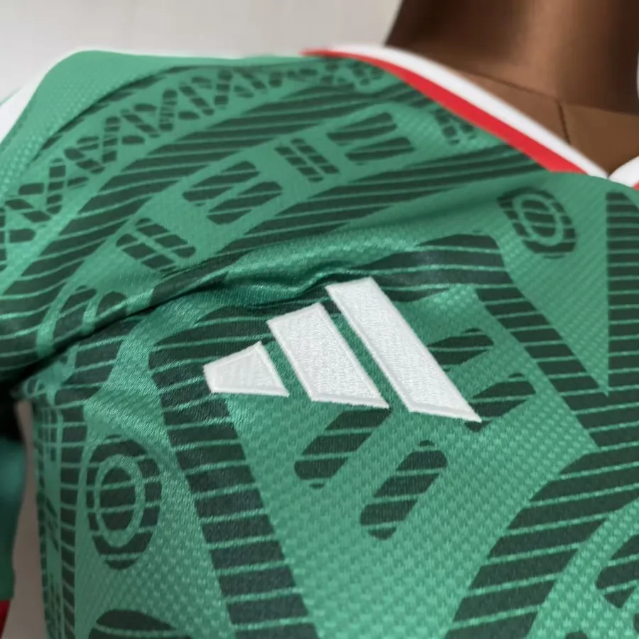 2026 Womens Mexico Green Soccer Jersey Home — photo 3